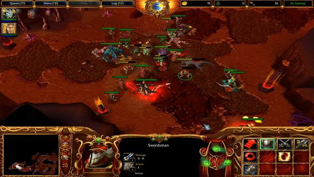 Warcraft 3: Rise of the Blood Elves 01 - Trace of Hope смотреть онлайн