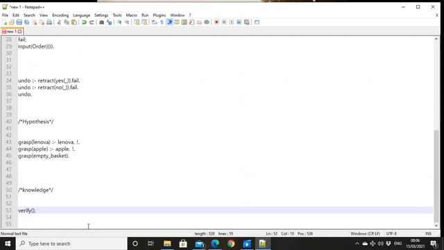 Expert System in Prolog смотреть онлайн