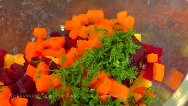 Превосходная Замена Винегрету. Очень Вкусный Диетический Салат. смотреть онлайн