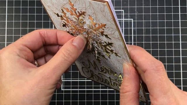 Metallic Snowflake Christmas Cards | Scrapbook.com смотреть онлайн