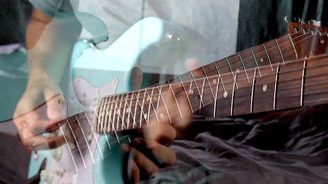 Eric Clapton and BB King Inspired Blues Guitar Jam - Key To The Highway смотреть онлайн