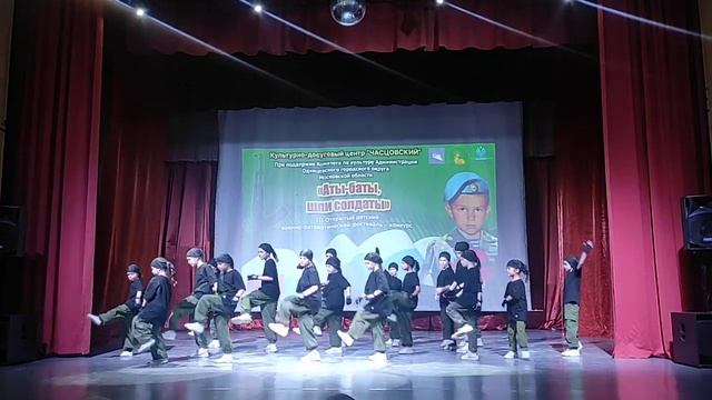 Военный танец (Фестиваль Аты-Баты Шли Солдаты 2023). смотреть онлайн