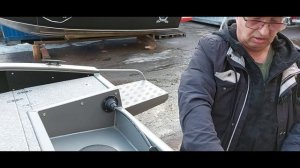 Мотолодка Триера 460 Фиш Про жирная комплектация .