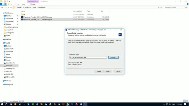 Hướng dẫn cài Photoshop CS6 Portable Full 100% смотреть онлайн