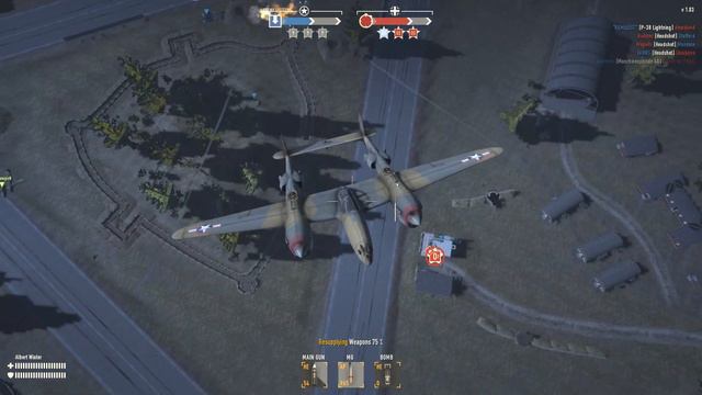 P-38 Lightning WTF - Heroes and Generals - American Heavy Fighter Gameplay смотреть онлайн