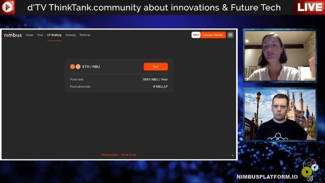 Запуск DeFi платформы Nimbus смотреть онлайн