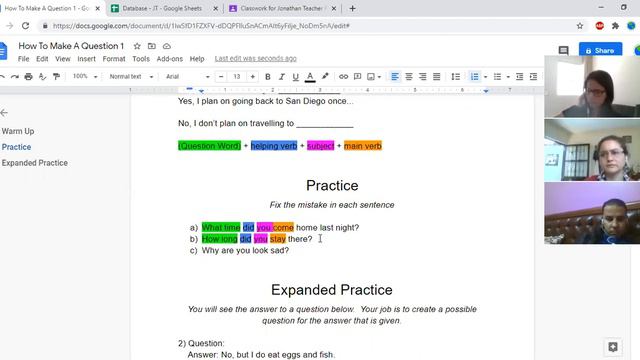 Free Class Recap - How To Make A Question 1 смотреть онлайн