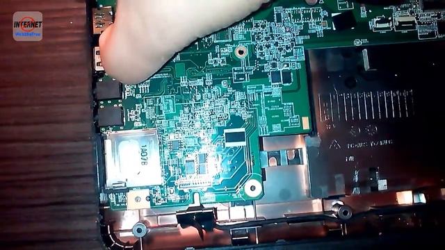 HP 635 - Disassemble Hewlett-Packard 635 notebook for cleanup processor cooler смотреть онлайн