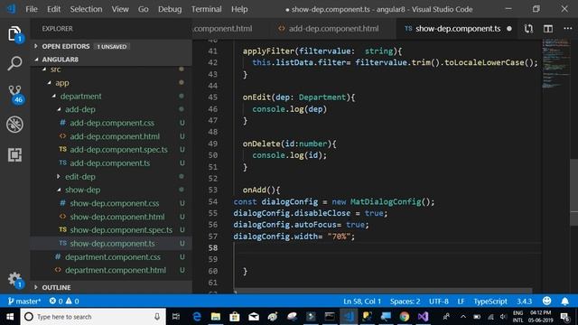 Angular 8 #13; Dialog Window (Material Design) смотреть онлайн