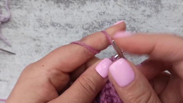 Рельефная резинка спицами смотреть онлайн