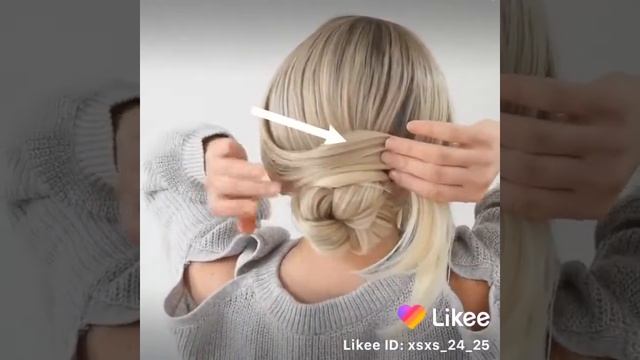 Самая лёгкая прическа ♥️ смотреть онлайн
