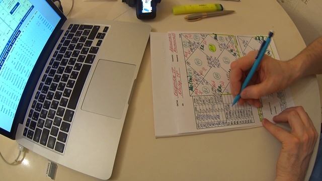 Составление натальной карты по времени, дате и месту рождения человека / Древнеиндийская астрология смотреть онлайн