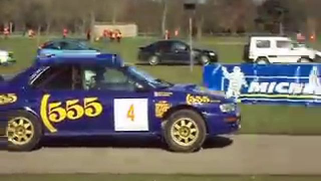 subaru impreza 555 world rally car at race retro show 2012 смотреть онлайн
