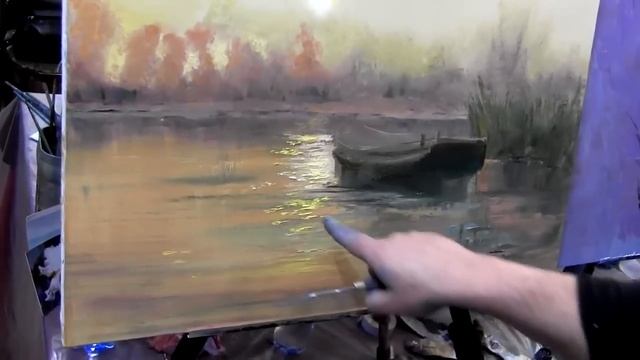 Игорь Сахаров, уроки для начинающих, мастер-классы в Москве, масляная живопись смотреть онлайн