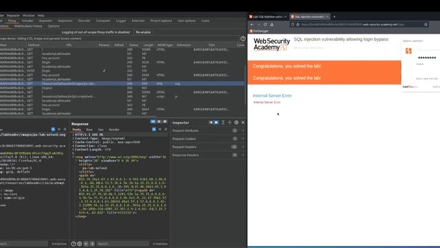 SQL injection vulnerability allowing login bypass смотреть онлайн