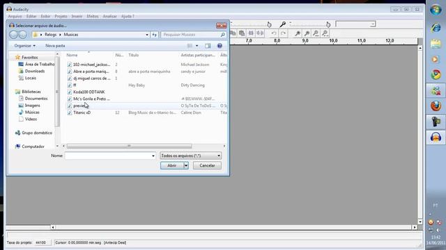 Como salvar uma musica no AudaCity como MP3. смотреть онлайн