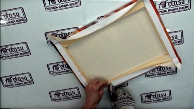 Натяжка картин на подрамник смотреть онлайн