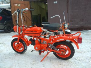 Рига мини и советские мопеды с китайскими моторами от Альфы. Мои работы.