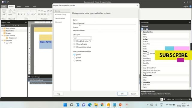 Parameters in Paginated Reports in Power BI (9/20) | SSRS Tutorial смотреть онлайн