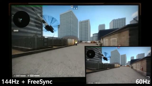 알파스캔 AOC Q27G2 게이밍 QHD 144 프리싱크 144Hz vs 60Hz смотреть онлайн