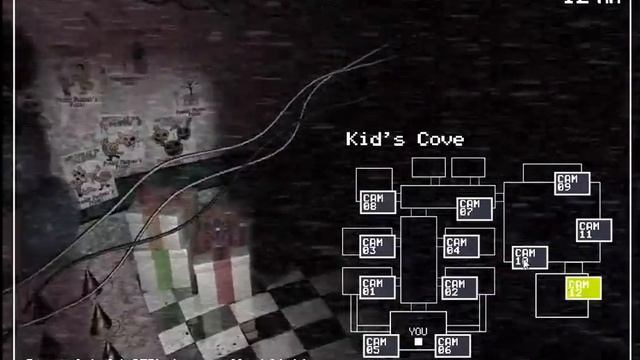 прохождение первой ночи в игре Five Nights at Freddy's 2 смотреть онлайн