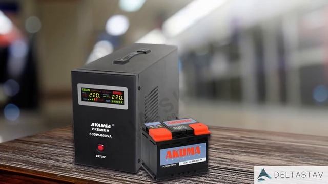 Avansa 500 W - Záložný Zdroj Pre Obehové čerpadlá | DELTASTAV