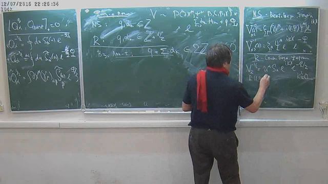 А.А.Белавин. Введение в теорию суперструн. Лекция 12. Часть 1