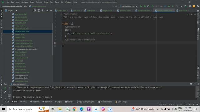 Day 14 - Assertion | Constructor | Flutter Malayalam Tutorial- Cyber Goddess смотреть онлайн