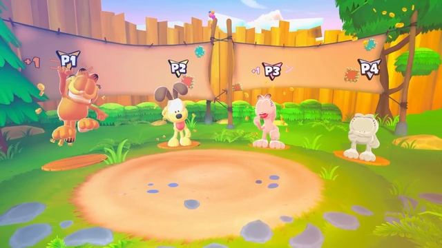 【4人実況】海外で圧倒的に好評な友情破壊パーティゲーム『Garfield Lasagna Party』 смотреть онлайн