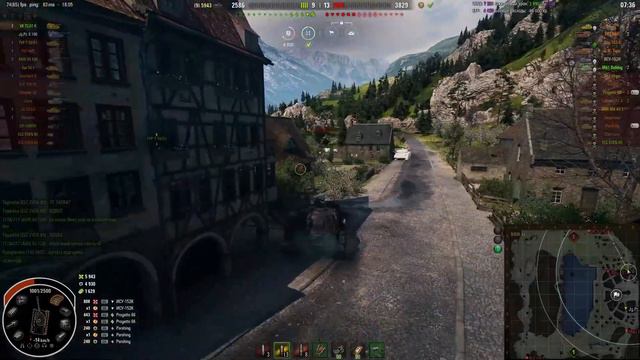 World of Tanks VK 72 01 (K) 8к Урона 7 Фрагов Ласвилль – Встречный бой смотреть онлайн