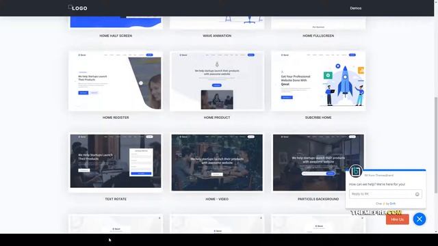 Qexal - React Js Landing Page Template marketing multipurpose Momoka смотреть онлайн