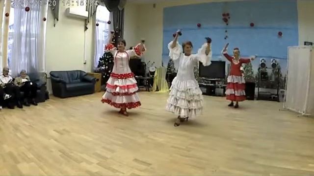 испанская Рио-Рита (любительское объединение "Ветер танца") ТЦСО Бибирево филиал Алтуфьевский Москв смотреть онлайн