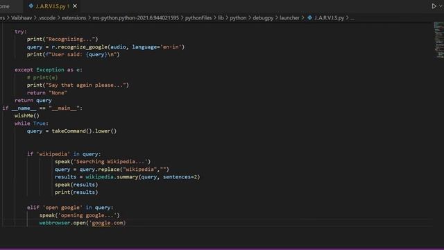 HOW TO PROGRAM J.A.R.V.I.S A.I. WITH PYTHON + SOURCE CODE VIDEO last part(part 5) смотреть онлайн
