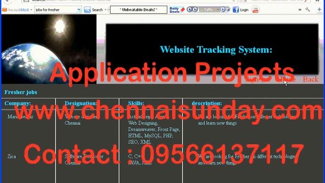 Website Tracking System смотреть онлайн