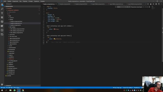 Семинар front-end "Angular Styles" смотреть онлайн