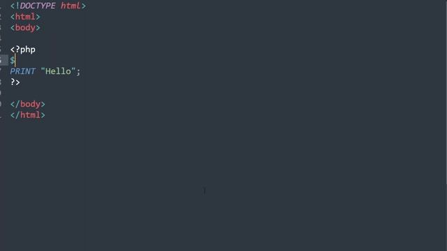 PHP Tutorial - Echo, Print, and Variables смотреть онлайн