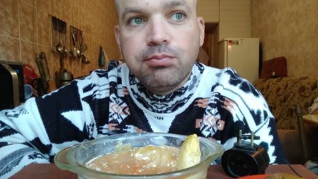 МУКБАНГ БОРЩ / ОБЖОР сыр косичка смотреть онлайн