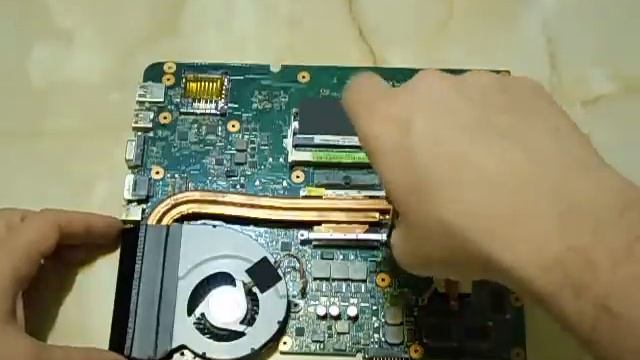 How To Reapply Thermal Paste for Asus K53SV K53E A53E A52F Notebook Repair смотреть онлайн