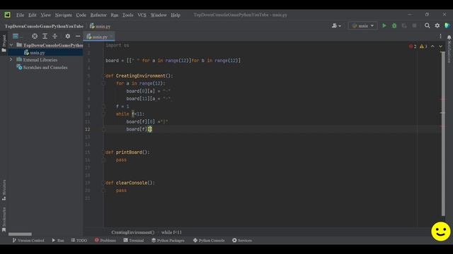 Top Down Movement Console Game Python Part 1 смотреть онлайн