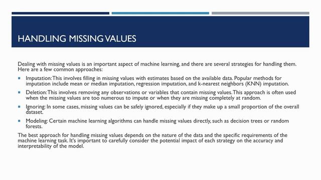 Handling Missing Values | Data Preprocessing | ML | Data Science смотреть онлайн