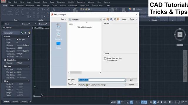 Autocad file save version, DWG file save to lower version, DWG/DXF file save to higher version смотреть онлайн