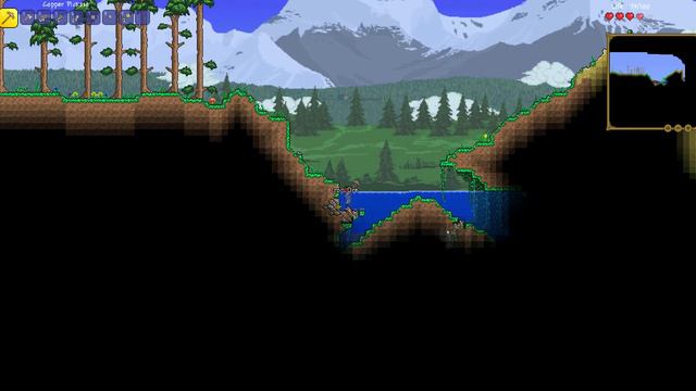 Terraria Episode 1 "Finding A Desert Temple!" смотреть онлайн