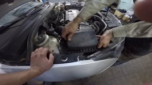 Замена воздушного фильтра Chevrolet Cruze 1.8