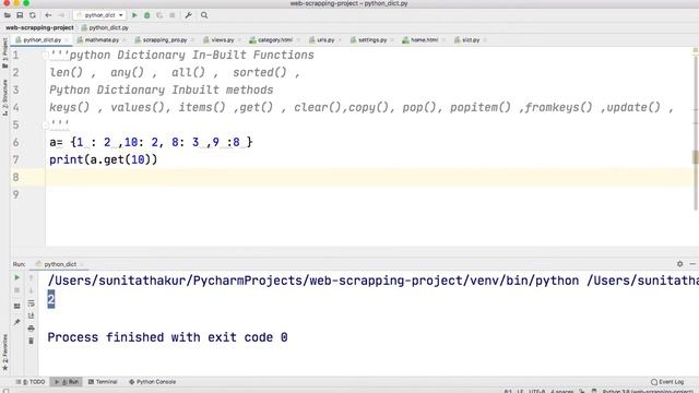 Dictionary Methods and Functions in Python In HINDI | Python Dictionary Tutorial in Hindi смотреть онлайн