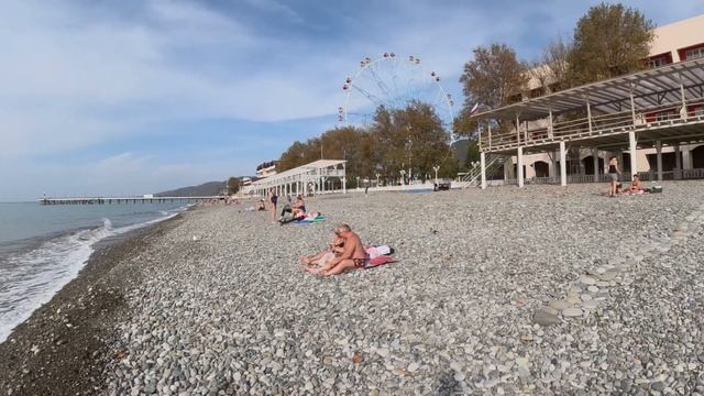 Народ купается! Замер воды! Кукурузв, форель, подписчики! 01 ноября 2023?ЛАЗАРЕВСКОЕ СЕГОДНЯ?СОЧИ. смотреть онлайн