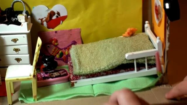 Игрушечный Домик и Вещички. Игрушки от Иришки.Видео Игрушки смотреть онлайн