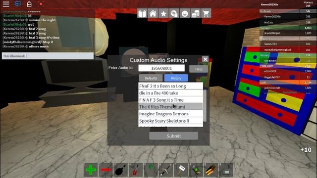ROBLOX Work at pizza place fnaf id and other id смотреть онлайн