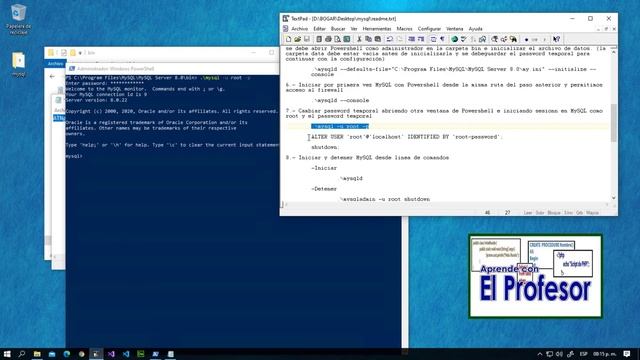 Instalar MySQL 8.0 de 64 bits en Windows 10 смотреть онлайн