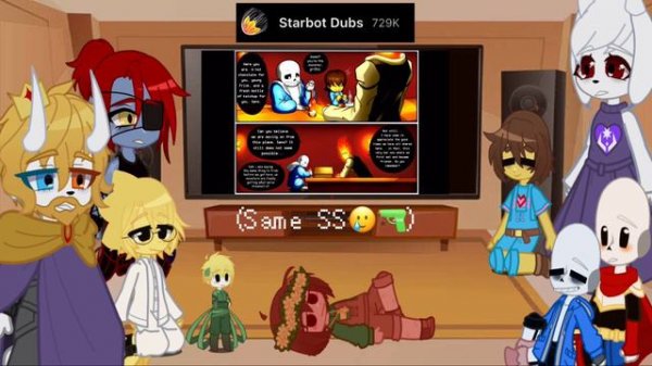 -Undertale Reacts to Reminiscence Comic- Thing 1-