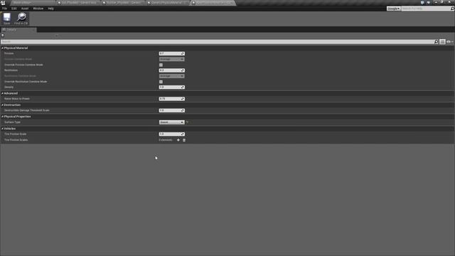 Physics Material in Unreal Engine 4 смотреть онлайн